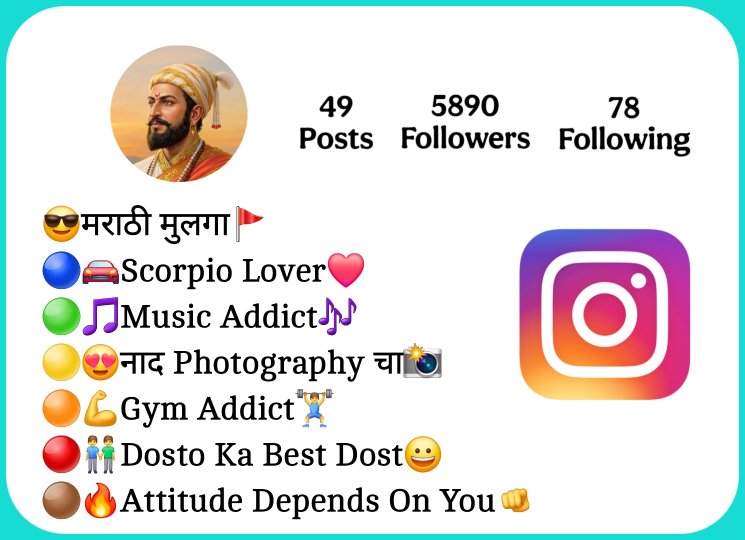 Shivaji maharaj bio For instagram