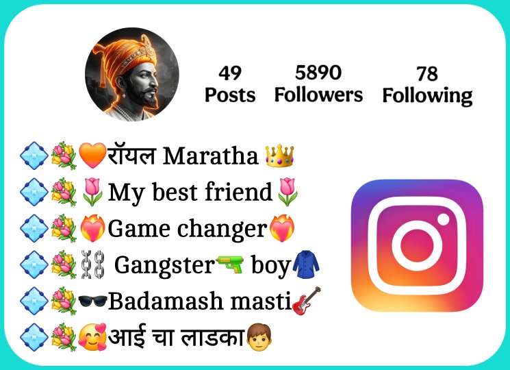 Shivaji maharaj bio For instagram