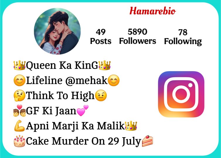 Love Bio For Instagaram