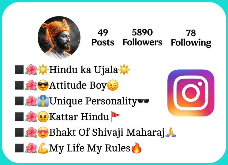 Shivaji maharaj bio For instagram