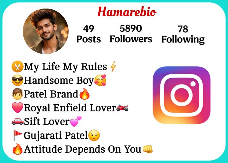 Patel Bio For Instagram